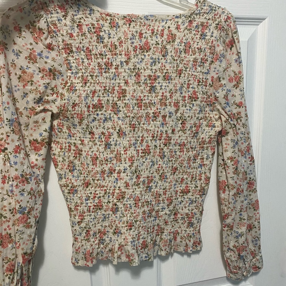 AE flower shirt